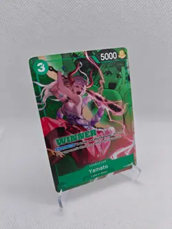 One Piece Card Game Yamato English Promotion Cards PR • P-008 Winner NM - Image 1