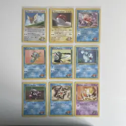 Pokemon TCG Gym Hero’s 47 Cards Bundle no duplicates WOTC Vintage - Image 2