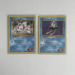 Pokemon TCG Gym Hero Bundle 50 Cards No Duplicates WOTC Vintage 1999 2000 - Image 2