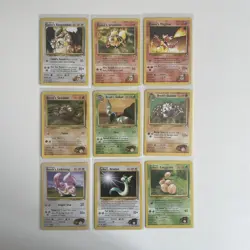 Pokemon TCG Gym Hero Bundle 50 Cards No Duplicates WOTC Vintage 1999 2000 - Image 4