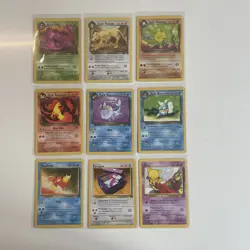 Pokemon TCG Team Rocket Bundle 49 Cards No Duplicates WOTC Vintage 1999 - Image 4