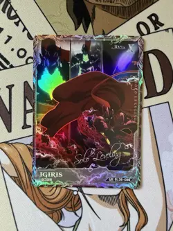 Solo Leveling Mapniverse Igris UR SL2E-086 Card TCG - Image 1