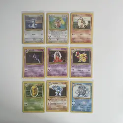 Pokemon TCG Base Set 56 Card Bundle No Duplicates Vintage Collection 1999 WOTC - Image 2