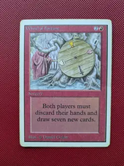 Wheel Of Fortune Unlimited HP MtG Magic The Gathering - Image 1