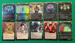 Secrets Of Strixhaven Foil Borderless LOT OF 10 Cards MTG SOA JP Rare/U Stock Up - Image 1