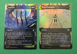 Secrets Of Strixhaven Foil Borderless LOT OF 10 Cards MTG SOA JP Rare/U Stock Up - Image 2