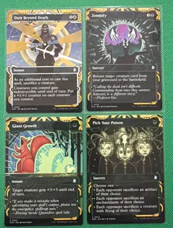 Secrets Of Strixhaven Foil Borderless LOT OF 10 Cards MTG SOA JP Rare/U Stock Up - Image 4