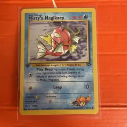 Pokemon TCG Misty’s Magikarp 88/132 1st Edition Gym Challenge WOTC Vintage - Image 1
