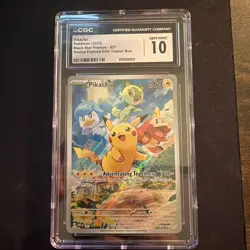 2023-25 Pokemon SV Black Star Promos - SVP EN Pikachu #027 CGC 10 - Image 1
