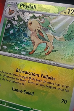 Pokemon Phyllali 005/131 Masterball Evolutions Prismatiques 8.5 - Francais Fr - Image 3