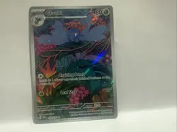 Pokemon Gloom 198/197 Obsidian Flames Illustration Rare Full Art Card NM - Image 2