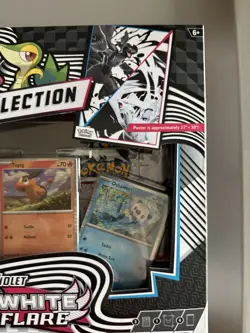 Pokemon TCG: Black Bolt & White Flare- Unova Poster Collection Box NEW/SEALED - Image 3