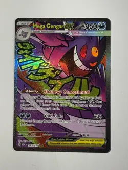 Mega Gengar EX 269/217 Mega Attack Rare Pokemon Ascended Heroes 2026 - Image 1