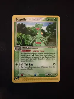 Pokemon TCG Sceptile 20/109 EX Ruby and Sapphire - Image 1