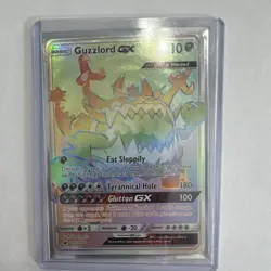 Pokemon Guzzlord GX Sm-Crimson Invasion 116/111 Secret Rare Full Art Holo - Image 1