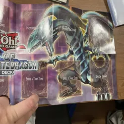 Yugioh Saga Of Blue-Eyes White Dragon Playmat/Poster +Bonus FREE SHIPPING! - Image 4