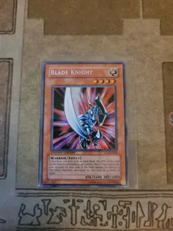YUGIOH BLADE KNIGHT CT1-EN002 SECRET LIMITED ED LP - Image 1