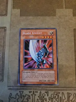 YUGIOH BLADE KNIGHT CT1-EN002 SECRET LIMITED ED LP - Image 2