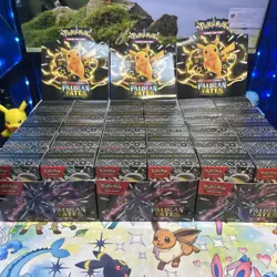 Pokemon Paldean Fates Booster Bundle Display - EMPTY BOX EMPTY BUNDLES No Cards - Image 1