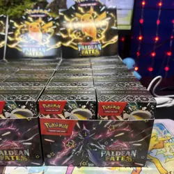 Pokemon Paldean Fates Booster Bundle Display - EMPTY BOX EMPTY BUNDLES No Cards - Image 2