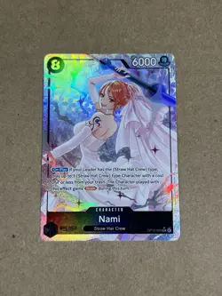 Nami OP15-086 SR ALT ART Adventure on KAMI’s Island ONE PIECE Card ENGLISH OP15 - Image 1