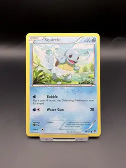 EX-NM Plasma Blast Squirtle Common 14/101 2022 Pokemon TCG Card - Image 1