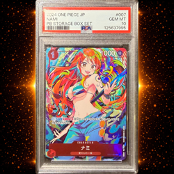 PSA 10 Nami ST01-007 Storage Box Set Promo Japanese ONE PIECE Card Game - Image 1