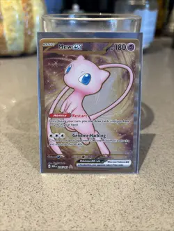 Pokemon TCG Scarlet & Violet 151 Gold Mew UPC Promo Metal Card 205/165 - Image 1