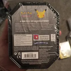 Pokemon TCG Celebrations Dark Sylveon V Sealed Promo Tin 37 Cards English 2021 - Image 2