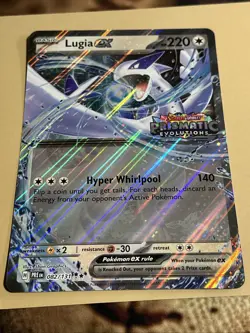 Lugia ex (Prismatic Evolutions Stamped) 082/131 Jumbo Cards Holo - Image 1
