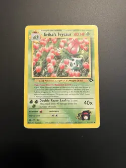 Pokemon TCG Erika's Ivysaur Gym Challenge Card 41/132 - Image 1
