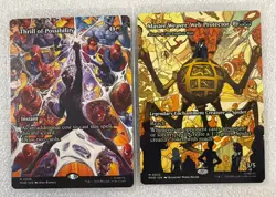 Lot of 8 MTG Marvel SpiderMan Card Borderless Full Art -Relentless Assault Shock - Image 4
