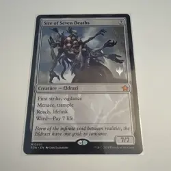 Magic The Gathering, Sire Of Seven Deaths Lorwyn Eclipsed Promo - Image 1