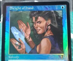 Mtg Foil Sleight Of Hand/Sleight Hand 7Ed C - Image 4