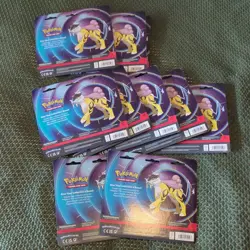 10 X New Pokemon TCG - Raikou Two Pack Blister Mega Evolution Phantasmal Flames - Image 5