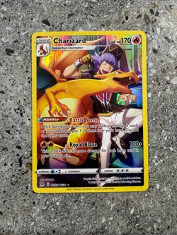 Pokemon TCG Charizard TG03/TG30 Lost Origin Trainer Gallery Art Rare Holo NM-M - Image 1