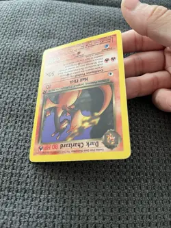 Pokemon Karte Dark Charizard / Dunkles Glurak 21/82 / Non Holo, Englisch - Image 4