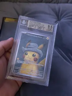 Pokemon Pikachu With Grey Felt Hat Van Gogh PSA 10 BGS - Image 3