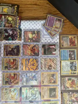Huge Pokemon Collection Binder Vintage Modern Lot of Cards Holos Rares WoTC Etc - Image 2