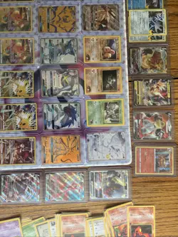Huge Pokemon Collection Binder Vintage Modern Lot of Cards Holos Rares WoTC Etc - Image 3