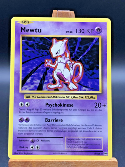 Pokemon XY Evolution Mewtu Mewtwo Rare Deutsch German 51/108 NM-M - Image 1
