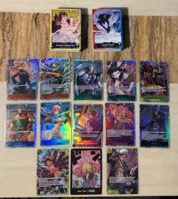 One Piece TCG OP10 Royal Blood Complete Set Of 119 Cards English Full Set SR SEC - Image 1
