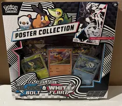 Pokemon TCG Scarlet & Violet Black Bolt & White Flare Poster Collection - Image 1