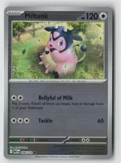 Miltank 106/132 Common Mega Evolution Pokemon Reverse Holo Near Mint - Image 1