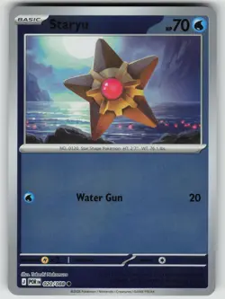 Staryu 020/088 Common Perfect Order Pokemon Reverse Holo Near Mint - Image 1