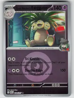 Team Rocket's exeggutor (Energy Symbol Pattern) 078/217 ME: ASC Reverse Holo NM - Image 1