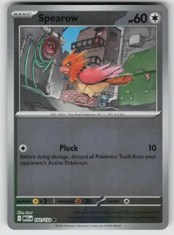 Spearow 102/132 Common Mega Evolution Pokemon Reverse Holo Near Mint - Image 1