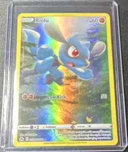 The Pokemon Company Riolu 60HP Ultra Rare Holo GG26/GG70 Crown Zenith EN - Image 1