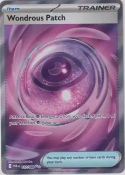 Pokemon Wondrous Patch 117/088 Reverse Holo Trainer Uncommon - Image 1