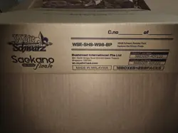Weiss Schwarz: SAEKANO THE MOVIE FINALE English Sealed Booster Box Case - Image 1